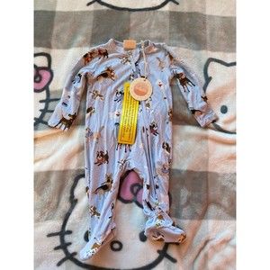 Tullabee bamboo dog onesie